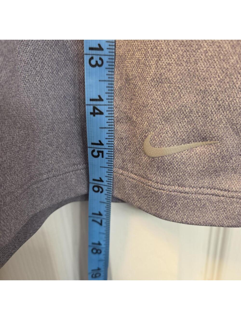 Nike Dri-FIT Women's XL Heather Purple Athletic Training Shorts- XL - Picture 6 of 7